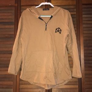 BMFIT hoodie Tan Medium